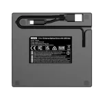 UNITEK I&Scaron;ORINIS DVD/CD ĮRA&Scaron;YMO ĮRENGINYS SU USB HUBU, 5 GBPS