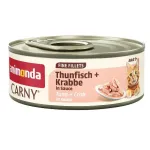 ANIMONDA Carny Adult Fine fillets Sauce Tuna + crab - &scaron;lapias kačių maistas - 60g
