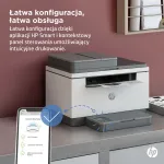HP LaserJet Print: Up to 29 ppm (A4); Duplex: Up to 18 ipm (A4); Up to 20,000 pages per month; Print/Copy/Scan; Scan flatbed with ADF; 1 USB port; 1 1