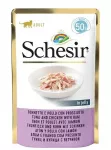 SCHESIR in jelly Tuna and chicken with ham - &scaron;lapias kačių maistas - 50 g