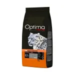 OPTIMANOVA Cat Adult Sterilised La&scaron;i&scaron;a ir Ryžiai - sausas pa&scaron;aras katėms - 6kg