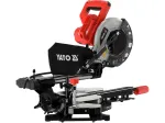 Slankiojančios kampinės pjovimo staklės su lazeriu YATO 216 mm 2000 W 24T, YT-821710