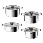 TEFAL Opti Space puodų rinkinys 8 dalių G7378S55