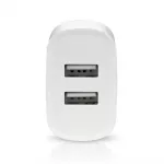 Tinklo įkroviklis EVERACTIVE 2&times; USB 2,4 A, baltas