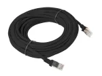 Lanberg komutacinis kabelis RJ45, 6 kat., UTP, 10 m, black