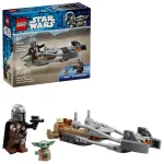 LEGO STAR WARS 75436 Mandalorietis ir Grogu greitaeigis motociklas