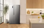 Gorenje NRS917E41X dviduris &scaron;aldytuvas-&scaron;aldiklis Pastatomi 544 L Pilka