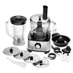 ProfiCook PC-KM 1063 virtuvinis kombainas 1200 W 1,75 L Juoda, Nerūdijančiojo plieno