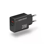 Esperanza EZC105K tinklo įkroviklis 20W Juodas