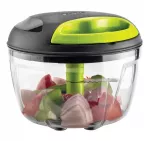Daržovių smulkintuvas KOHE 600 ml, 3 peiliai, žalia-juoda