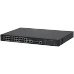 Perjungiklis DAHUA Perjungimo tipas Valdomas Perjungimo sluoksnis L2 26xRJ-45 prievadai RJ-45 prievadų tipas Gigabit Ethernet (10/100/1000) Energija p