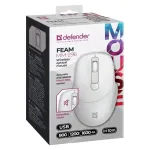 KOMPIUTERIO PELĖ DEFENDER FEAM MM-296 RF SILENT BALTA