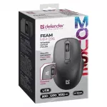 PELĖ DEFENDER FEAM MM-296 RF SILENT JUODAS