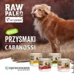 VETEXPERT Raw Paleo Cabanossi Beef Mini Mono - skanėstas &scaron;uniui - 100g
