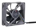 Noctua NF-R8 redux-1800 PWM Kompiuterio korpusui Ventiliatorius 8 cm Juoda, Pilka