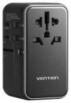Adapteris su &bdquo;Vention&ldquo; 100 W įkrovikliu 1xUSB-A 3xUSB-C