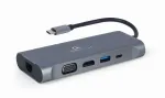 I/O MAI&Scaron;TUVAS USB-C Į HDMI/USB3/7IN1 A-CM-COMBO7-01 GEMBIRD
