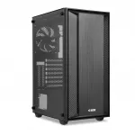iBox CETUS 906 &bdquo;Midi Tower&ldquo; Juoda