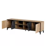 Cama 4D RTV spinta OVO 180x38xH53 ąžuolas/betonas