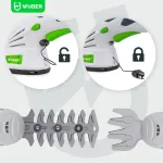 Akumuliatorinis 2 viename gyvatvorių ir žolės trimeris 7,2 V, pjovimo plotis 120 mm, USB-C W23320 WUBER