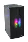 iBox CETUS 908 &bdquo;Midi Tower&ldquo; Juoda