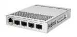 Perjungiklis MIKROTIK PoE prievadai 1 CRS305-1G-4S+IN