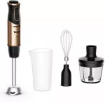 Tefal Quickchef HB656G10 Rankinis trintuvas 1000 W, 20 greičių, 3 viename Juodas, Auksinis