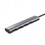 Trust Halyx USB 3.2 Gen 1 (3.1 Gen 1) Type-A 5 Mbit/ai Pilka