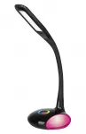 Activejet LED stalinė lempa VENUS BLACK su RGB pagrindu