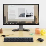 Logitech Slim MK470 klaviatūra Pelė įskaityta Universalus Radijo dažnio belaidė QWERTY JAV tarptautinė versija Grafitas