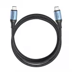 Vention USB 2.0 5A 240W 1m JUODAS USB-C į C kabelis