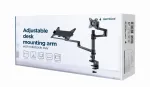 Gembird MA-DA-04 monitoriaus laikiklis arba stovas 81,3 cm (32") Stalas Juoda