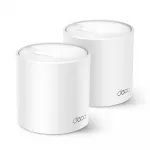 Belaidis mar&scaron;rutizatorius TP-LINK 2-vnt. 5400 Mbps Mesh IEEE 802.11a IEEE 802.11n IEEE 802.11ac IEEE 802.11ax 2x10/100/1000M DECOX60(2-PACK)