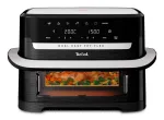 Tefal Dual Easy Fry Flex EY9228 9 L Autonominės 2700 W Kar&scaron;to oro gruzdintuvė Juoda, Nerūdijančiojo plieno