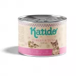 KATIDO Turkey with tuna - &scaron;lapias kačių maistas - 200g