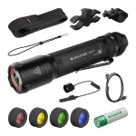 Ledlenser TAC7R Tactical Outdoor Set Taktinis žibintuvėlis 3200 lm su priedais