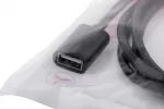 UNITEK Y-C450GBK USB kabelis 2 m USB 2.0 USB A Juoda