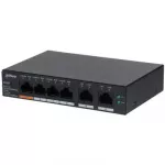 Perjungiklis|DAHUA|CS4006-4GT-60|Tipas L2|Darbalaukis/pedestalas|PoE prievadai 4|60 vatų|DH-CS4006-4GT-60