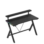 Huzaro Hero 1.9 RGB žaidimų stalas, juodos spalvos