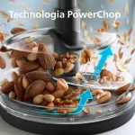 Philips HR1501/00 Daržovių smulkintuvas 450 W Juoda