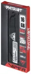 Patriot Memory Viper Steel PVS416G360C8 atminties modulis 16 GB 1 x 16 GB DDR4 3600 MHz