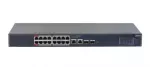 Sujungiklis|DAHUA|DH-SG4020LP|Sujungiklis sluoksnio L2|16xRJ-45 prievadai|RJ-45 Prievadai Tipas Gigabit Ethernet (10/100/1000)|2xGigabit Ethernet (var