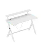 Huzaro Hero 1.9 RGB žaidimų stalas, baltas