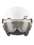 Slidinėjimo &scaron;almas UVEX Wanted Visor pro V WHITE MATT, dydis 54&ndash;61 cm