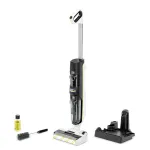 Vacuum Cleaner KARCHER FCV 4 Dry&wet 3-in-1 stick vacuum White/Black Bagless Battery 1.056-131.0