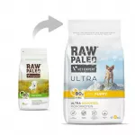 VETEXPERT Raw Paleo Ultra Mini Puppy Turkey - sausas maistas &scaron;uniukams - 8 kg