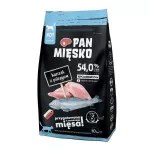 PAN MIĘSKO Chicken with trout S - sausas kačių maistas - 10kg