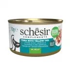 SCHESIR Complements Tuna with yellow tail in jelly - &scaron;lapias kačių maistas - 70g