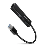 I/O HUB USB3.2 3PORT GLAN/0.2M HMA-GL3A AXAGON