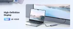 Ugreen 20956A sąsajos &scaron;akotuvas C tipo USB 5000 Mbit/ai Sidabras